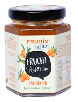 CREMA DE UNTAR DE ESPINO AMARILLO BAJA FRUCTOSA 210 GR FRUNIX