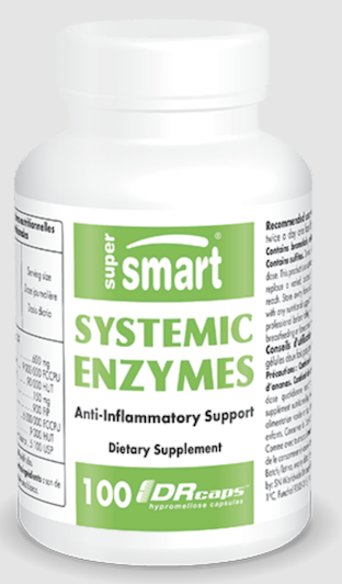 SYSTEMIC ENZYMES 100 CAPS SUPERSMART