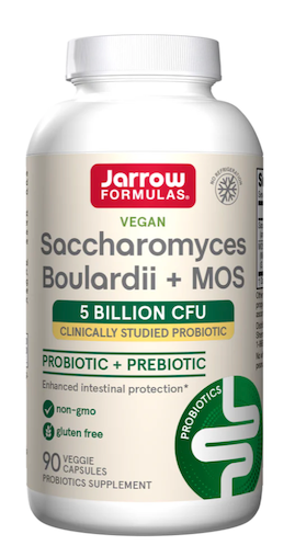 Saccharomyces boulardi + Mos Jarrow 90cap