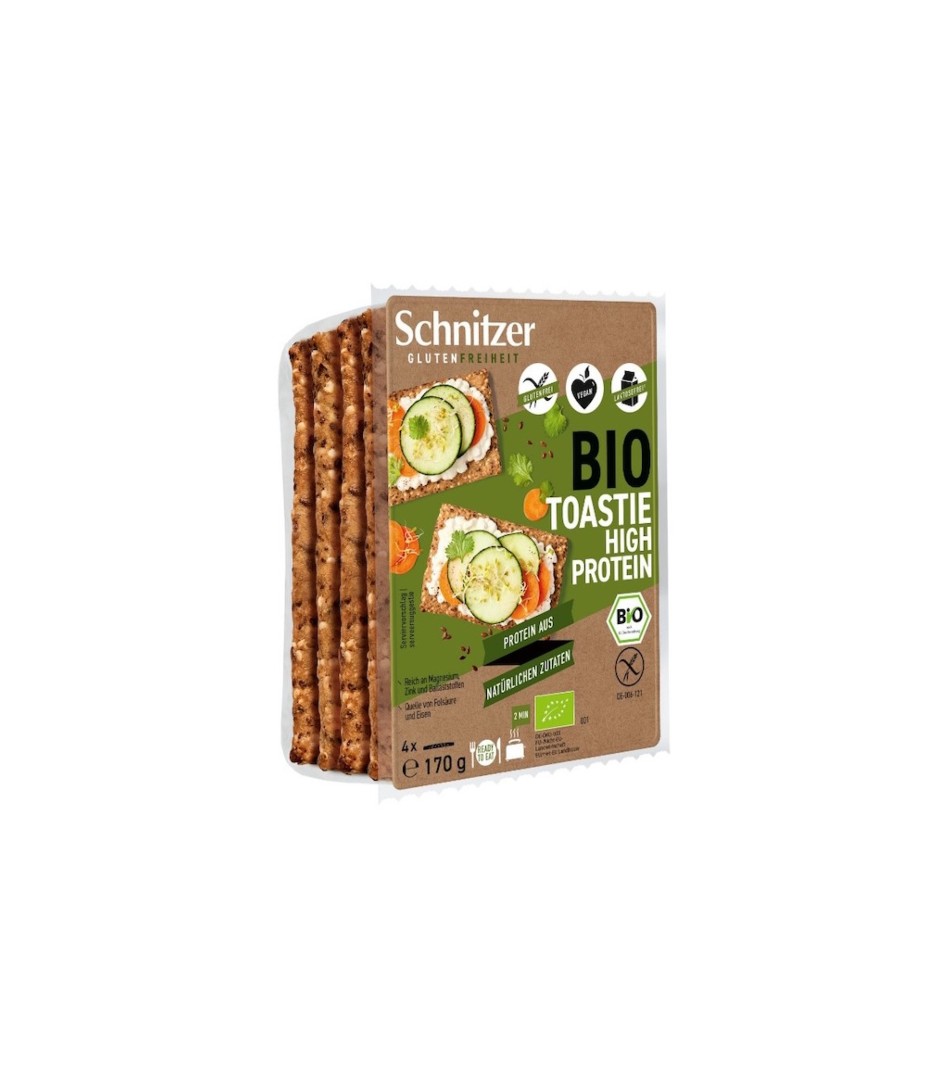 TOSTADAS HIGH PROTEIN SIN GLUTEN SCHNITZER 170 G