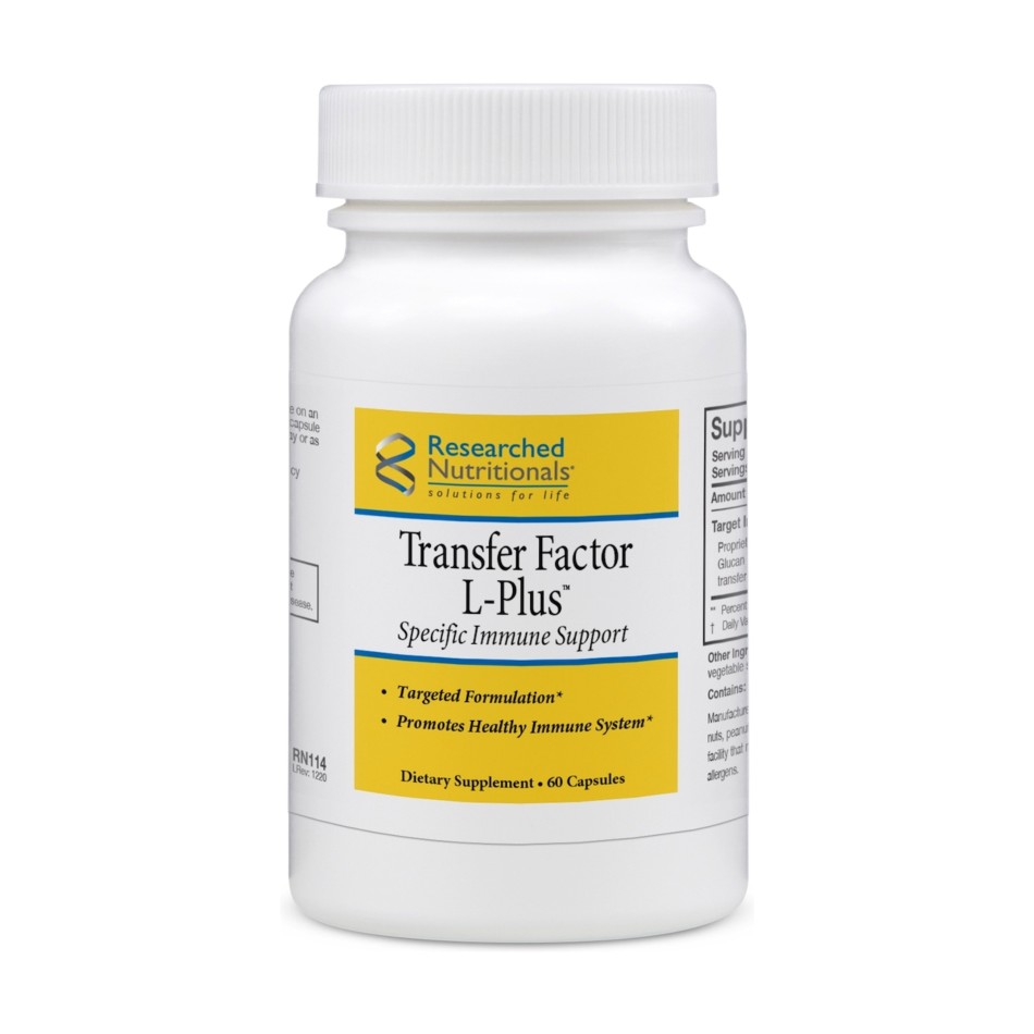 Transfer Factor L-Plus™ 60 CAPS RESEARCHED NUTRICIONALS