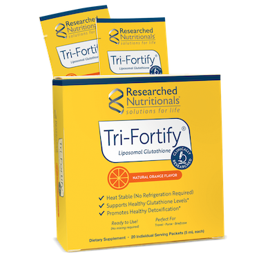 TRI-FORTIFY ® CAJA DE 20 SOBRES INDIVIDUALES NARANJA RESEARCHED NUTRICIONALS
