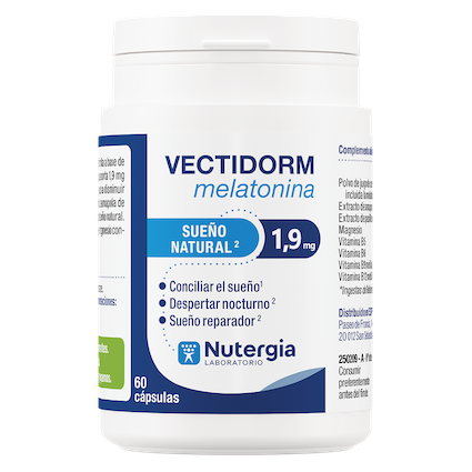 VECTIDORM® MELATONINA 60 CAPS NUTERGIA