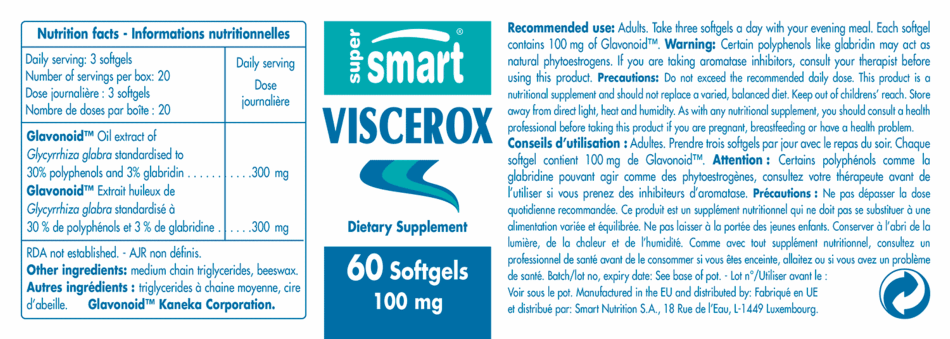 Viscerox™ 100 mg 50 CAP BLANDAS SUPERSMART 1