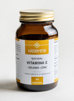 VITAMINA E - SELENIO - ZINC 60 TABLETAS NATUREMOST