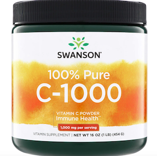 VITAMINA C EN POLVO 454 Gr SWANSON
