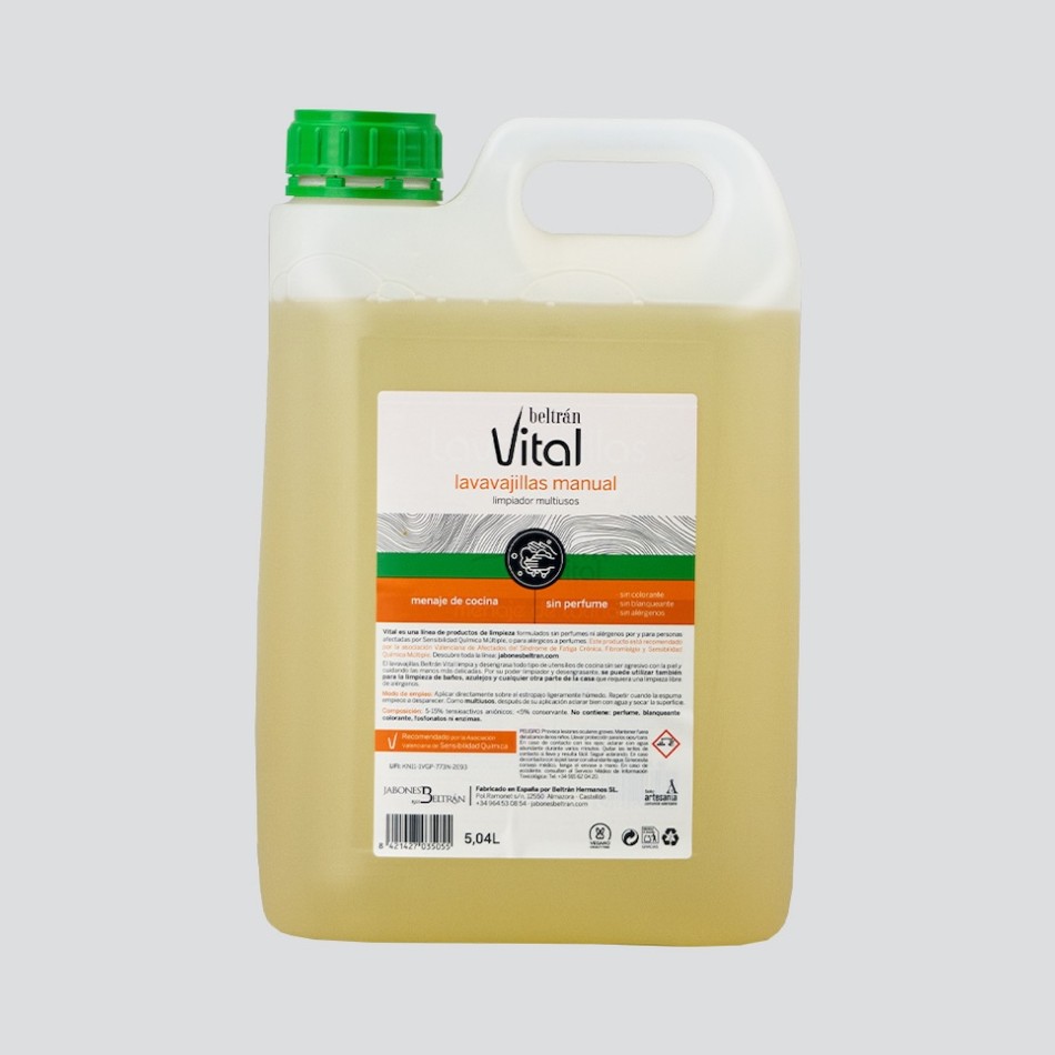 LAVAVAJILLAS VITAL 5 LITROS BELTRAN