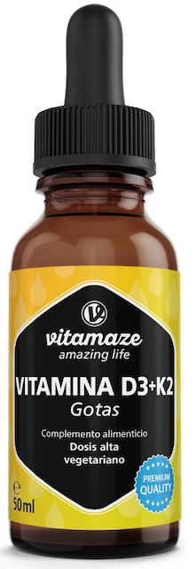 Vitamina D3 y K2 Gotas VITAMAZE