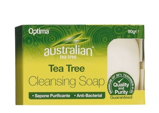 JABON EN PASTILLA ARBOL DEL TE OPTIMA 90 GR