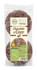 TORTAS DE ARROZ CHOCOLATE Y COCO BIO 100 g SOL NATURAL