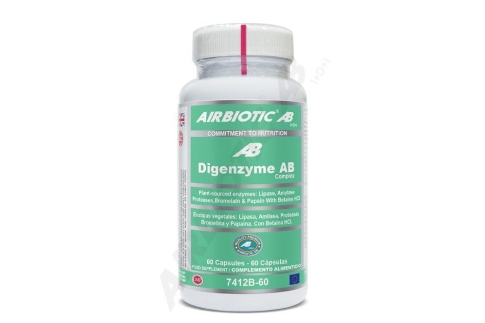Airbiotic Digenzyme Ab Complex 60 Caps