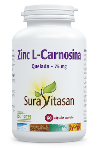 ZINC L-CARNOSINA 60 caps SURA. VITASAN