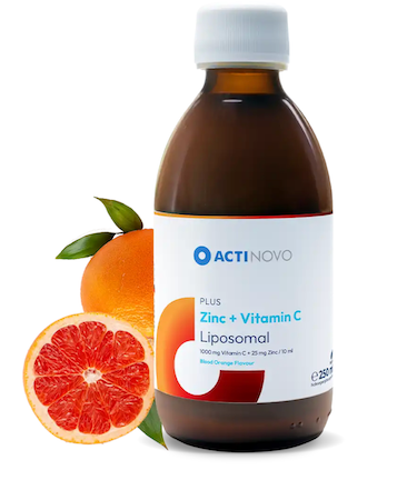 VITAMINA C LIPOSOMAL + NARANJA SANGUINA 250 ML ACTINOVO