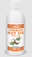 Organic MCT Oil Pure C8 500 ML SUPERSMART