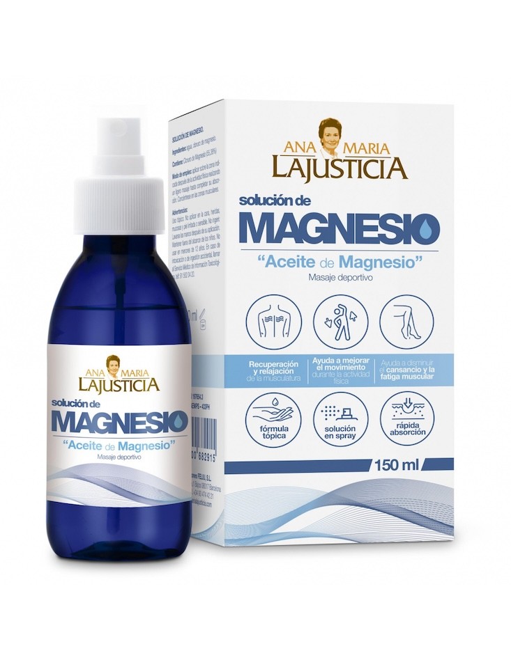 ACEITE DE MAGNESIO 150 ML. ANA MARIA LA JUSTICIA