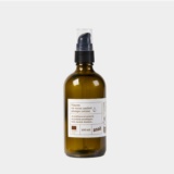 BOTELLA CON BOMBA DOSIFICADORA DE VIDRIO AMBAR 100 ML ANAE 