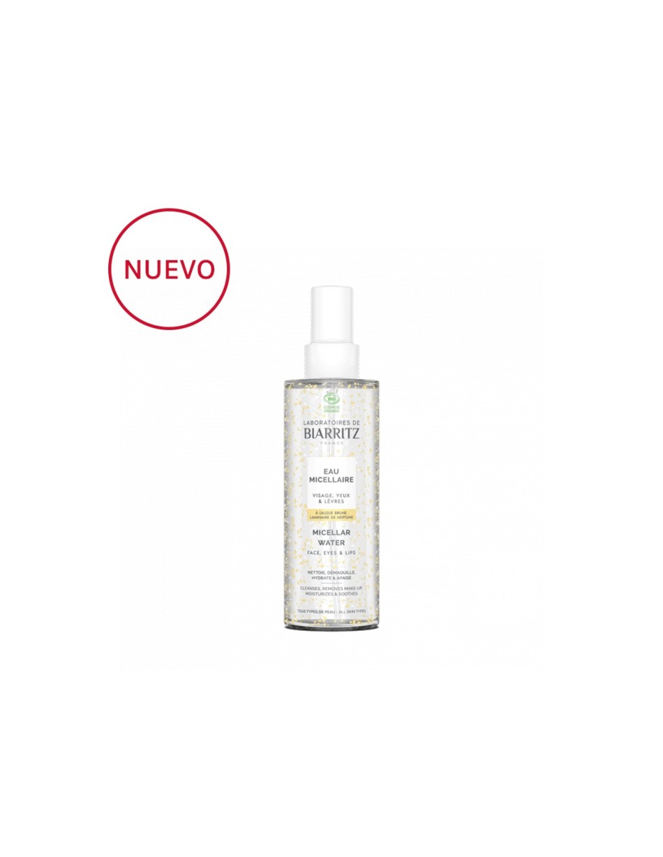 AGUA MICELAR CARA,OJOS Y LABIOS 200 ML LAB BIARRITZ