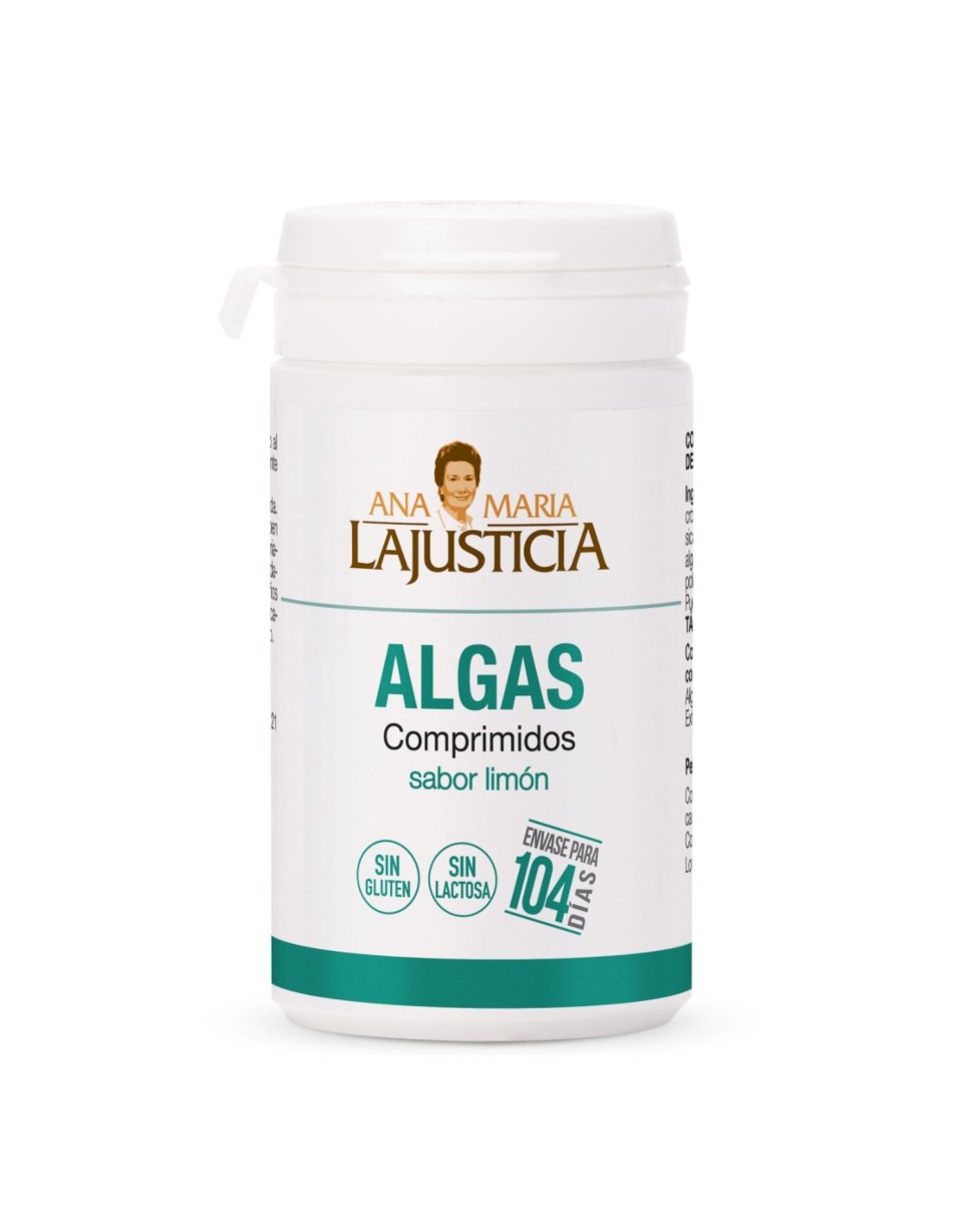ALGAS SABOR LIMON 104 COMPRIMIDOS ANA MARIA LA JUSTICIA