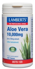 ALOE VERA 10.000 mg 120 COMP LAMBERTS