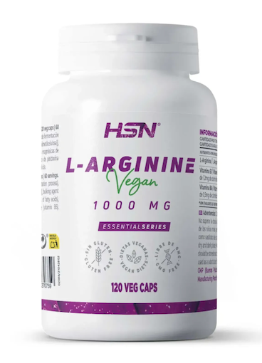  Arginina 1000mg de HSN | 120 Cáps