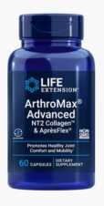 ARTHROMAX® ADVANCED WITH NT2 COLLAGEN™ & AprèsFlex® 60 CAPS LIFE EXTENSION