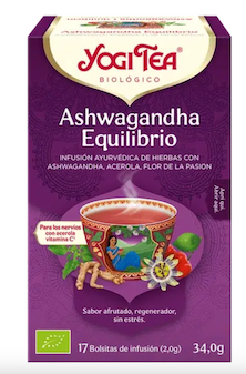 ASHWAGANDA EQUILIBRIO 17 BOLSAS YOGI TEA
