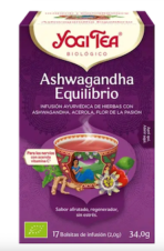 ASHWAGANDA EQUILIBRIO 17 BOLSAS YOGI TEA