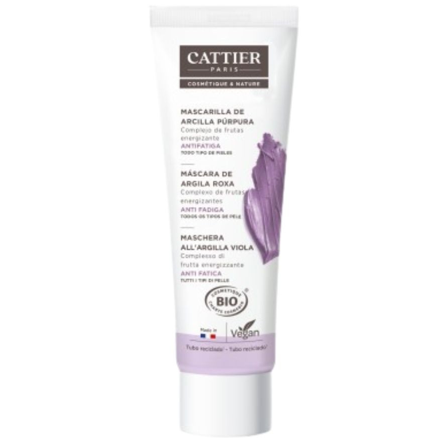 MASCARILLA ARCILLA PURPURA (Todo tipo pieles) 100ml CATTIER