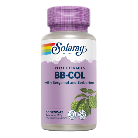 BB - COL with Bergamot & Berberine. 60 Vegcaps.SOLARAY