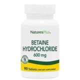 BETAINA HCL 600mg. 90comp. NATURES PLUS