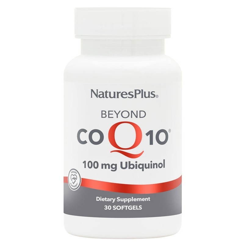 BEYOND COQ10 UBIQUINOL 100 mg 30 perlas NATURE`S PLUS