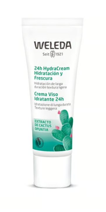  24H HYDRACREAM con ext. de cactus 30ml. WELEDA