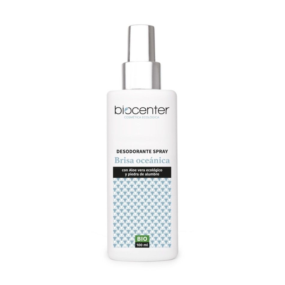 BIOCENTER DESODORANTE NATURAL SPRAY - BRISA OCEANICA - ECO Y VEGANO 100 ML