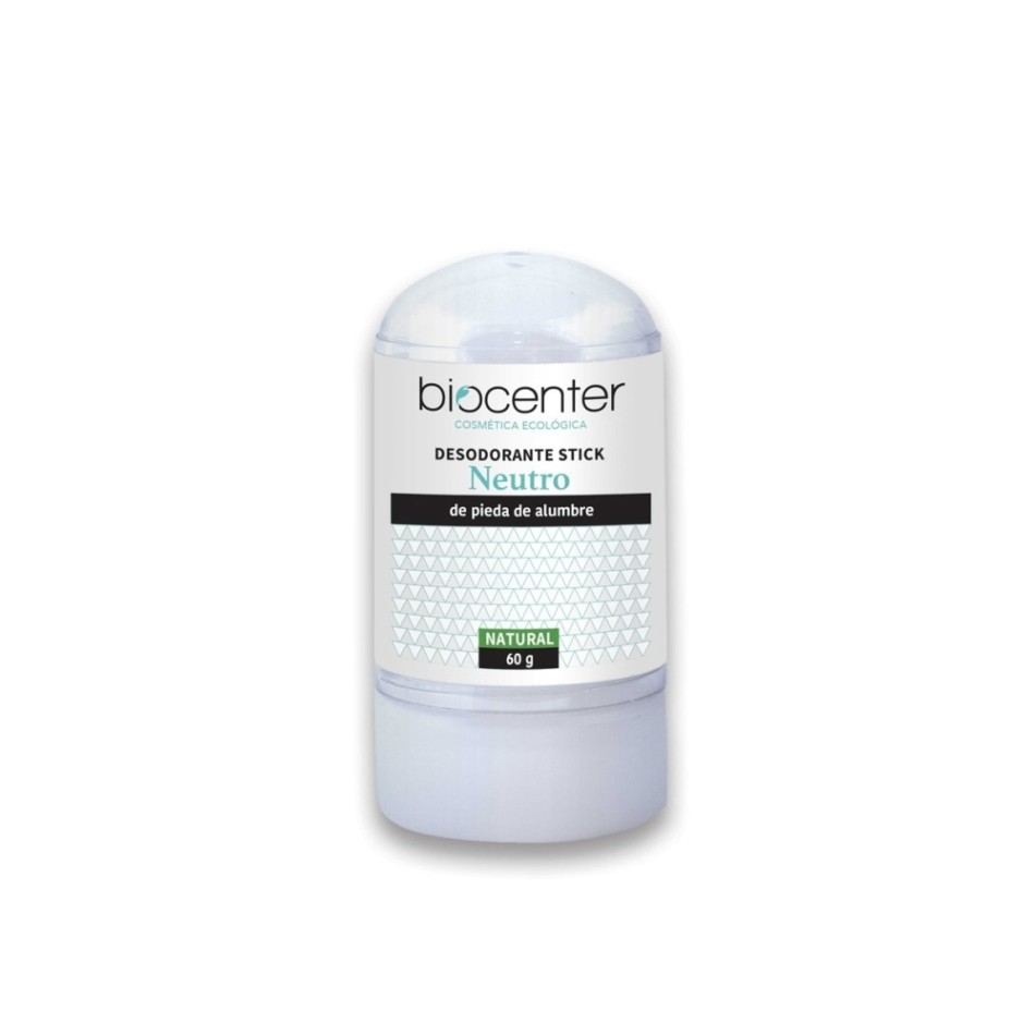 BIOCENTER PIEDRA DE ALUMBRE DESODORANTE NATURAL 60 gr