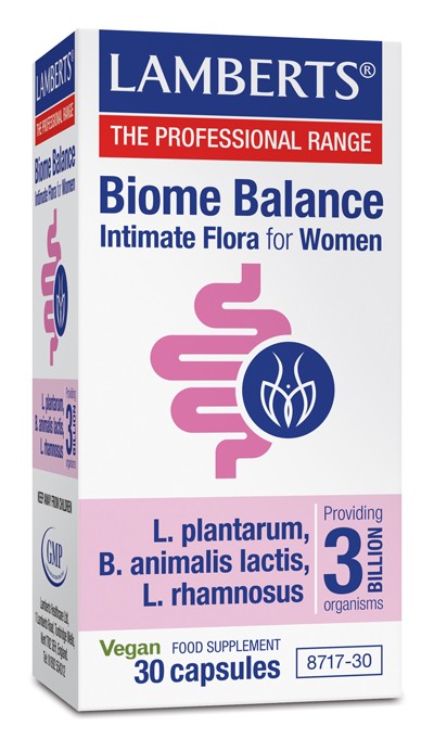 BIOME BALANCE FLORA INTIMA PARA MUJERES 30 CAPS LAMBERTS