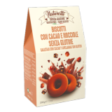 GALLETAS CON CACAO Y AVELLANAS SIN GLUTEN 220 GR NATUROTTI
