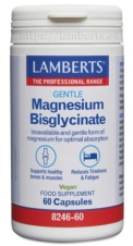 MAGNESIO BISGLICINATO 150 MG. BIODISPONIBLE Y SUAVE. 60 CAPS LAMBERTS