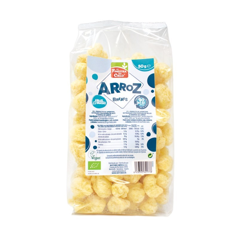 BREAK DE ARROZ INTEGRAL BIO 50 GR FINESTRA 