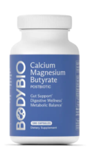 BUTIRATO Cal-Mag (Calcio/Magnesio), 600mg - BODYBIO 100 CAPS