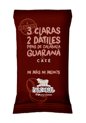 BARRITAS ENERGETICAS CAFE Y GUARANA 50 GR PALEOBULL 1