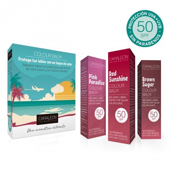 COLOUR BALM CAMALEON PACK 3 COLORES 50 SPF