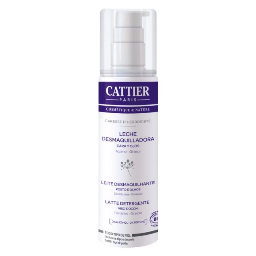 LECHE DESMAQUILLADORA cara/ojos 200ml CATTIER