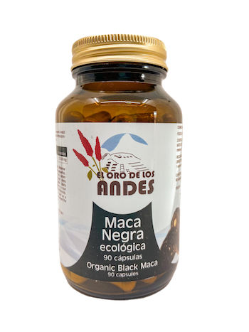 MACA NEGRA 90 CAPS (700 mg) EL ORO DE LOS ANDES