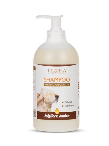 CHAMPU PARA MASCOTAS 500 ML FLORA