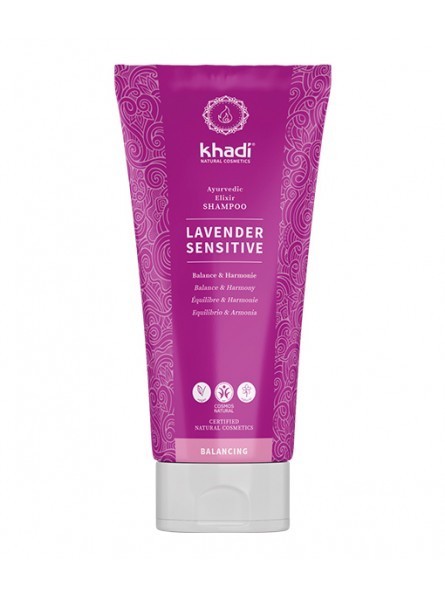 CHAMPU SENSIBLE LAVANDA 200 ML KHADI