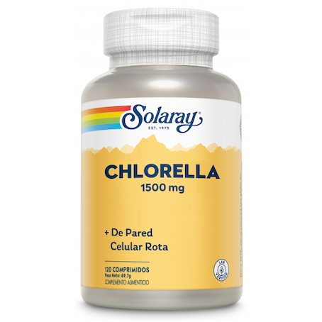 CHLORELLA 1500 MGR 120 CAPS SOLARAY