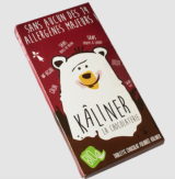 TABLETA DE CHOCOLATE RELLENA Kâliner CLASSIC BIO 100 GR