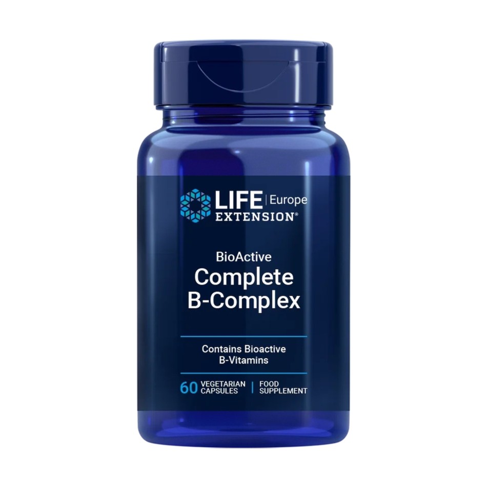 COMPLETE B-COMPLEX, 60 CÁPSULAS LIFE EXTENSION