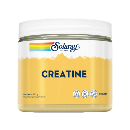 CREATINA MONOHIDRATE POLVO 225g SOLARAY