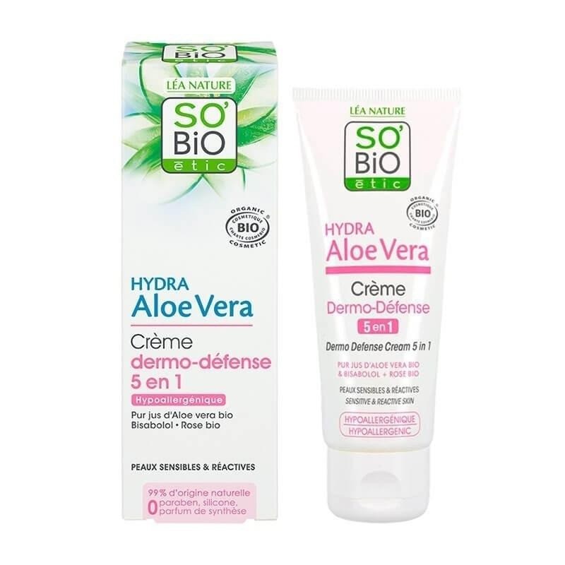 Crema Dermoprotectora 5 En 1 Bisabolol, Aloe Vera De Sobio
